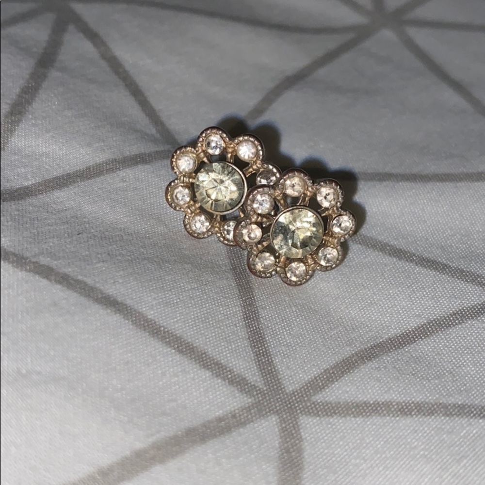 Cute floral stud earrings